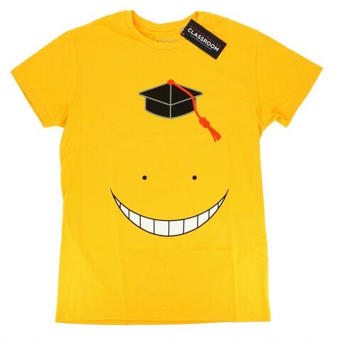 T-shirt Homme - Assassination Classroom - Smile - Jaune - Taille M